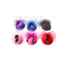 Hair Fascinator Double Net (6 pcs in one pack)
